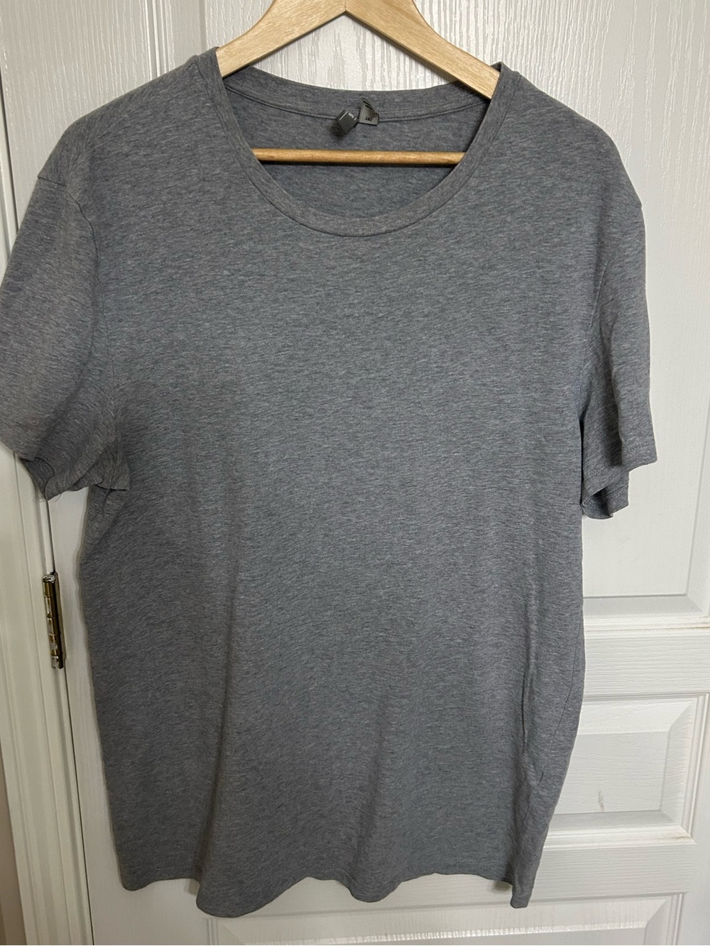 Men’s ASOS Classic Grey Crew Neck Tee, Size XXL